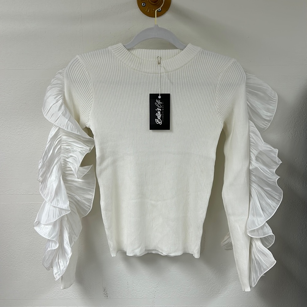 May Patterned Sleeve Top